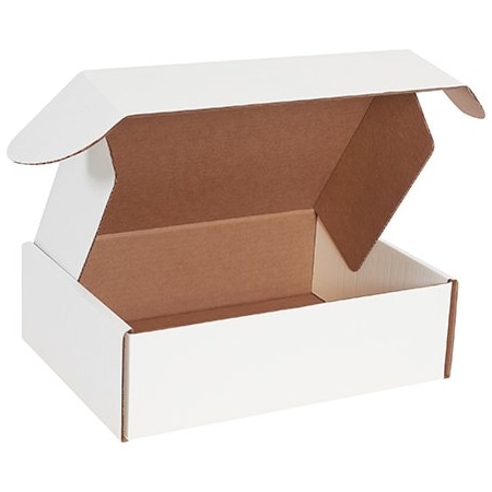 Bsc Preferred 13 x 10 x 4'' White Deluxe Literature Mailers, 50PK BUY00014586